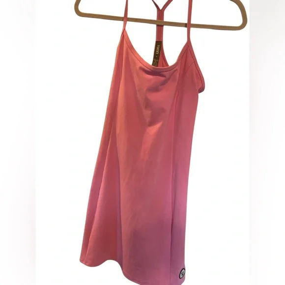 NWT Vuori Pink Azalea One Shot Women's Tennis Dress - Picture 4 of 5